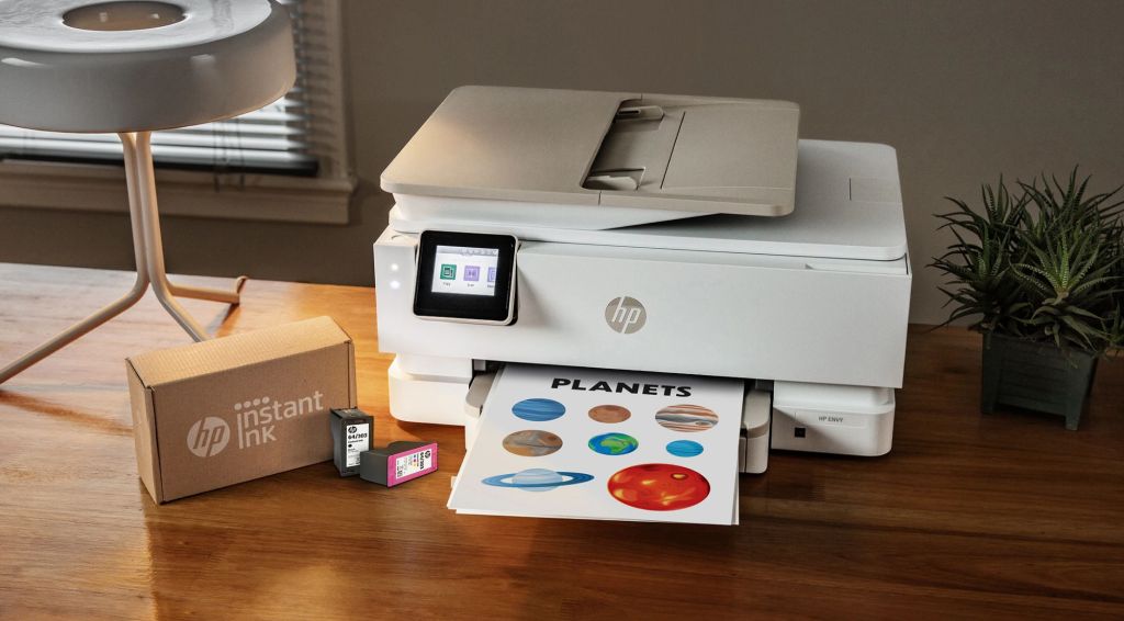 Image of an HP printer